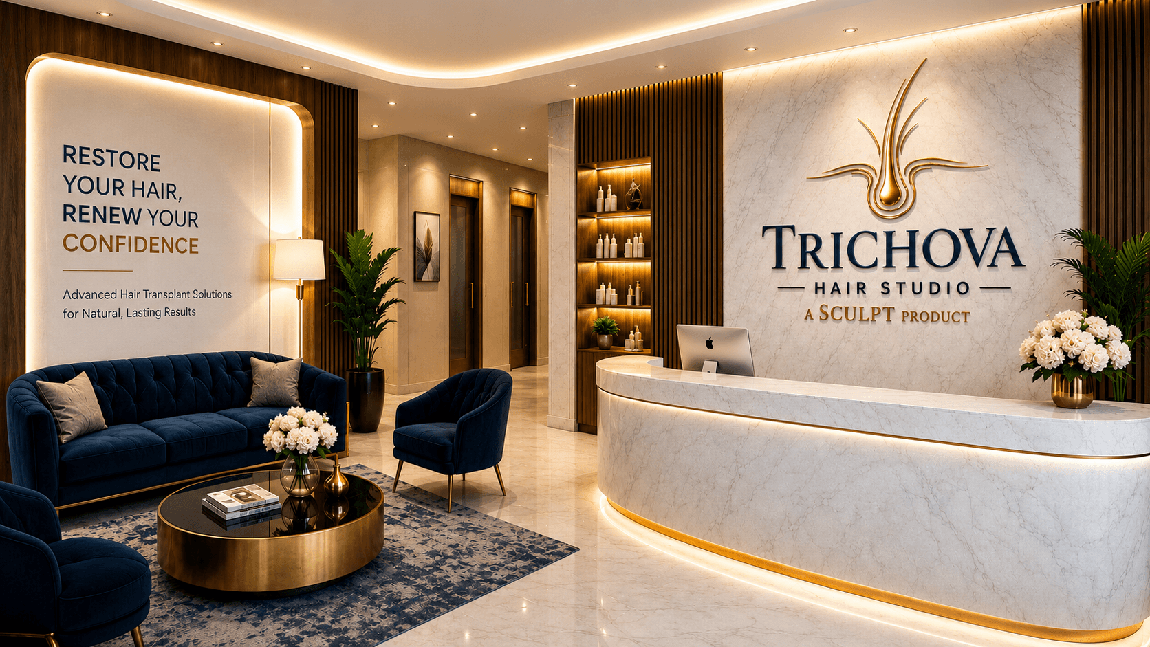 Trichova Hair Studio — advanced hair restoration